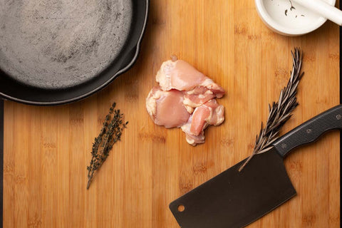 Bradford Bay Air Chilled Chicken Thighs Boneless Skinless - (4 x 1lb)