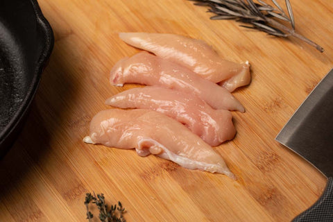 Bradford Bay Air Chilled Chicken Tenders - (4 x 1lb)