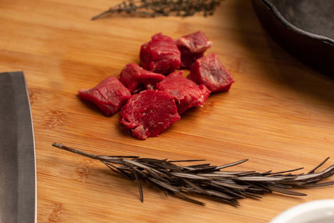 Wellington County™ Diced Beef - (4 x 1lb)