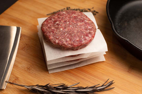Rowe Beef™ Brisket Beef Burgers- (4 x 6oz)