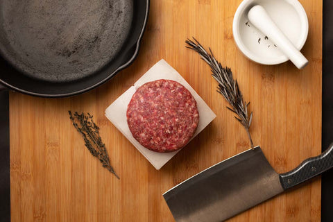 Rowe Beef™ Chop House Beef Burgers - (4 x 6oz)