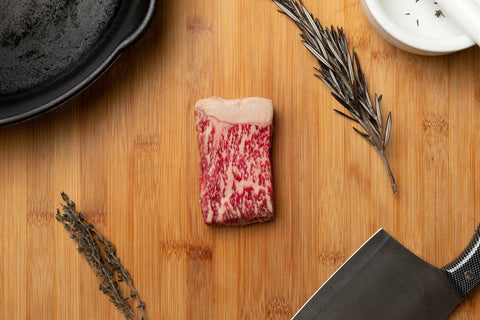 A5 Japanese Miyazaki Wagyu Beef Striploin - (4 x 8oz)