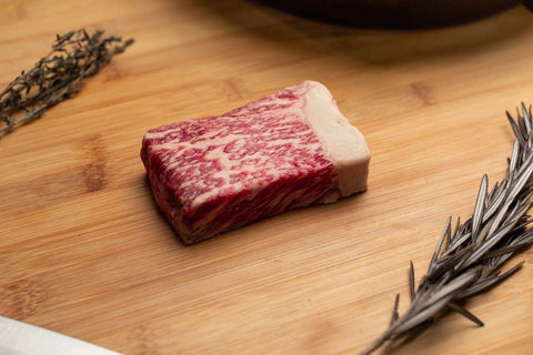 A5 Japanese Miyazaki Wagyu Beef Striploin - (4 x 8oz)