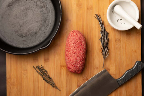 Rowe Beef™ AAA Ground Beef Brisket - (4 x 1lb)