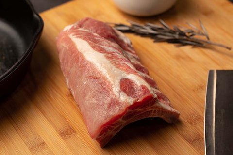 Rowe Beef™ Pork Back Ribs - (4 x 24oz)