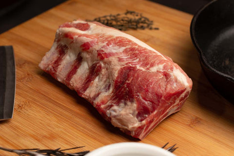 Rowe Beef™ Pork Back Ribs - (4 x 24oz)