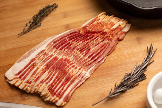 Rowe Beef™ Bacon Centre Cut Sliced   - (1 x 10lb)