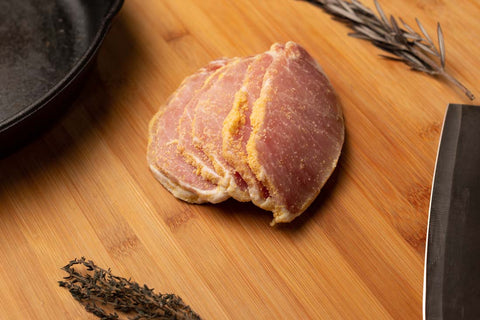Rowe Beef™ Peameal Bacon Sliced  - (10lb)