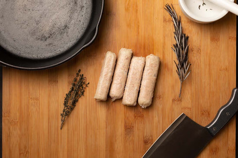 Rowe Beef™ English Farmer Banger Sausage - (10lb)
