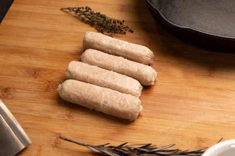 Rowe Beef™ English Farmer Banger Sausage - (10lb)