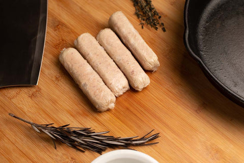 Rowe Beef™ English Farmer Banger Sausage - (10lb)