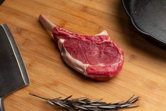 Rowe Beef™ Veal Chop Frenched - (4 x 12oz)