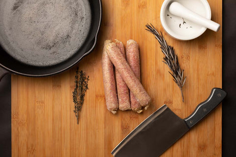 Rowe Beef™ Turkey Maple Breakfast Sausage Mild - (10lb)