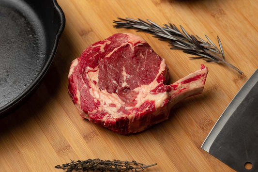 Top Grass™ Beef Rib Steak Cowboy  - (4 x 24oz)