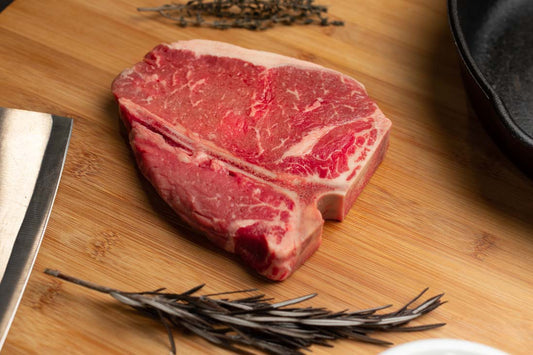 Top Grass™ Beef T-Bone Steak Centre Cut  - (4 x 16oz)