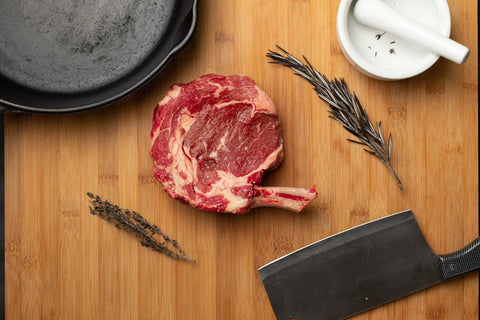 Wellington County™ Beef Rib Steak Cowboy - (4 x 24oz)