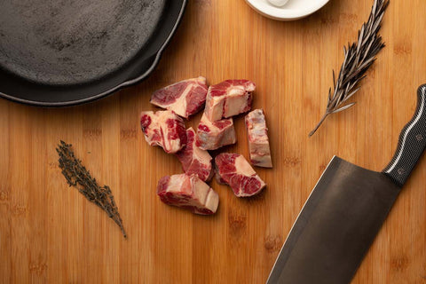 Wellington County™ Beef Oxtail Diced - (4 x 1lb)